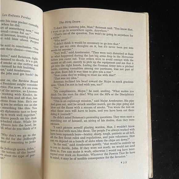 The Dirty Dozen by E.M. Nathanson | 1965 | Book Club Edition - Picture 5 of 10